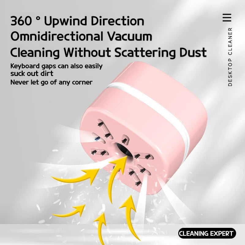 Wireless Desktop Mini Vacuum Cleaner