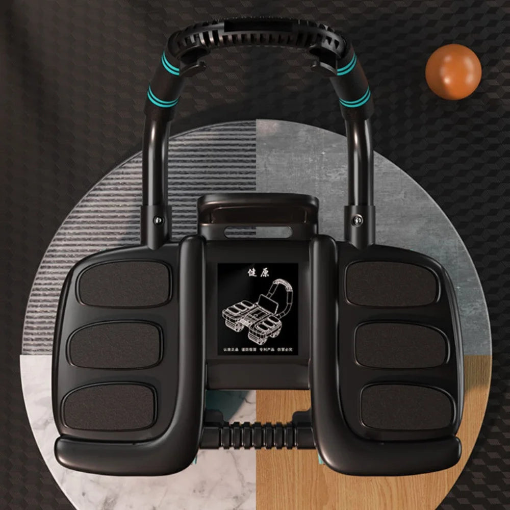 Abdominal Wheel Exerciser Six Elbow Design Slider