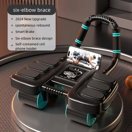 Abdominal Wheel Exerciser Six Elbow Design Slider