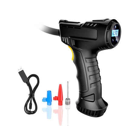 Premium Cordless Digital Tire Inflator – Smart Portable Air Compressor with LCD Display